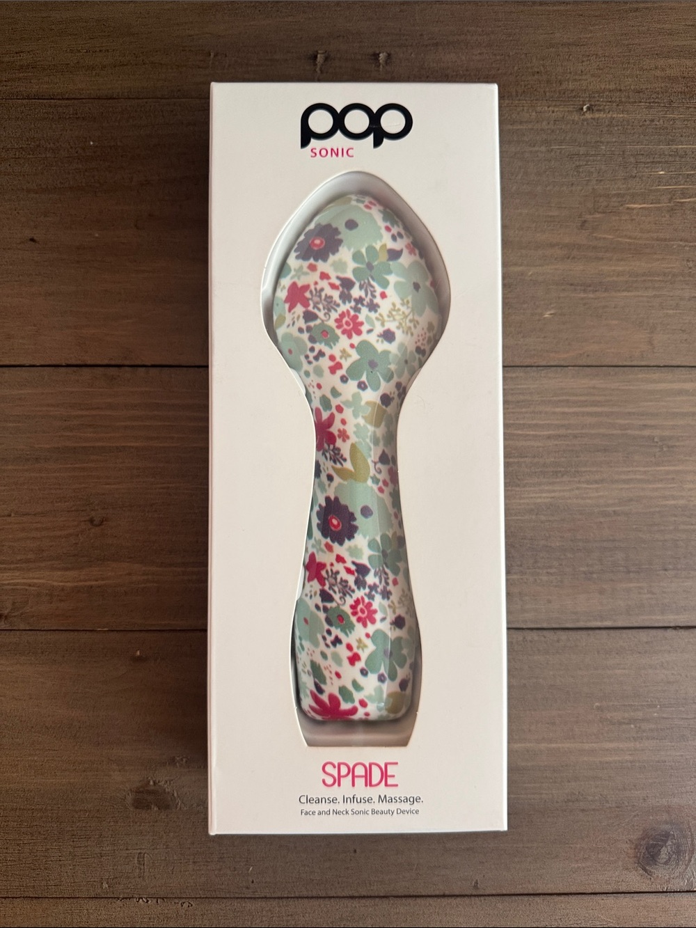 Pop Sonic Spade Face and Neck Sonic Beauty Device